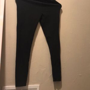 Casual black leggings